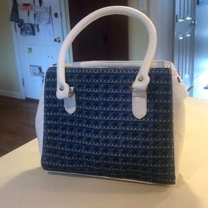 Blue/white Handbag